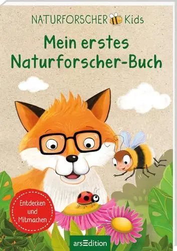 Produktbild: Naturforscher-Kids – Mein erstes Naturforscher-Buch: Entdecken und Mitmachen | Erste Experimente und Naturbeobachtungen ab 3 Jahren