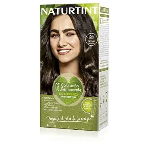 Produktbild: Naturtint Biobased | Haarfarbe Oohne Ammoniak | 4G Kastaniengold | Hoher Anteil an natürlichen Inhaltsstoffen | 170 ml
