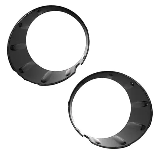 Produktbild: NATWEE Nebelscheinwerfer-Grill Kompatibel Mit Mini Für Cooper R56 R55 R57 R58 R59 51117248791 51117248792 Nebelscheinwerferabdeckung Nebelscheinwerfergitter Zierring Autozubehör(2)