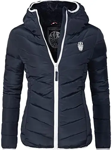 Produktbild: Navahoo Damen Winterjacke Steppjacke Elva Navy Gr. S