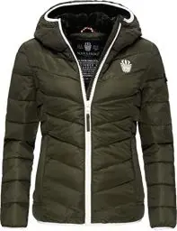 Produktbild: Navahoo Damen Winterjacke Steppjacke Elva Olive Gr. XXL