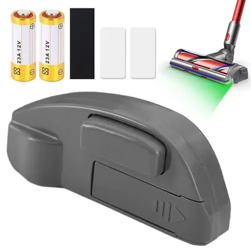 Produktbild: NAVESO Staubsauger Licht, Staubsauger LED Licht, Staubsauger Aufsatz für Dyson mit Grüner LED-Beleuchtung, Laserlicht Staubsauger, Staubsauger Grünes Licht, Staubsauger Licht Aufsatz
