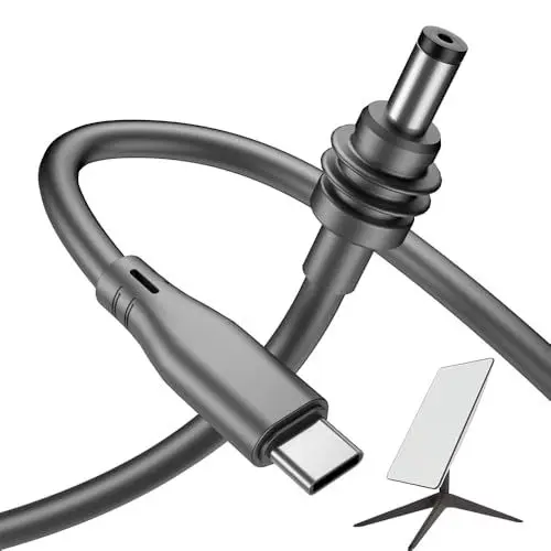 Produktbild: NAVESO Starlink Mini USB C, 5 M USB zu DC Kabel Starlink Mini, Starlink Mini-USB-C-auf-DC-Netzkabel, USB-C Kabel PD für Starlink Mini, 100 W USB-Typ-C-Eingang auf Wasserdichtes Hohlstecker-Ladekabel