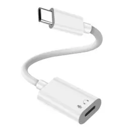 Produktbild: NAVESO USB C auf für Lightning Kopfhörer Adapter für Phone 15/15 Plus/15 Pro/15 Pro Max, Typ c USB c zu 3mm Aux Audio Kopfhörer Adapter, Typ-C auf Lightning Audio Adapter für Pad Pro Mini 6 Air