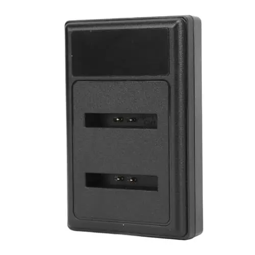 Produktbild: NB-11L Akkuladegerät, 2 Steckplätze Typ C Schnellladung mit LCD-Display, Kamera-Akkuladegerät für NB-11L Akku