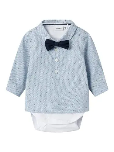 Produktbild: NAME IT Jungen NBMRIZA SHIRTBODY R, Cashmere Blue,50