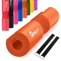 Produktbild: NEALFIT Barbell Pad Squat Pad für Squats-Squat Bar Pad-Ideal für Gewichtheben, Lungen und Hüftstöße-Schaum Schwamm Pad-Fit Standard und Olympic Bars Perfekt (Orange)