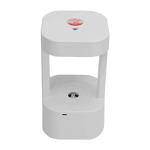 Produktbild: Nebel-Luftbefeuchter, Haushalts-Plug-In, Leiser Anti-Schwerkraft-Wassertropfen-Luftbefeuchter für Schlafzimmer, Büro (weißes Licht)