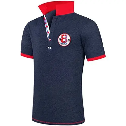 Produktbild: Nebulus Herren Poloshirt Seaside, Poloshirt, Stehkragen, Hemd, Navy - M