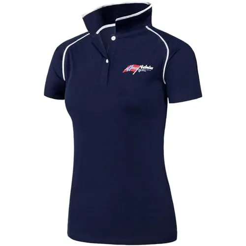 Produktbild: Nebulus Poloshirt Oceans Damen - T560 (D) (Model: P1102 - Damen, Navy·· Größe: S/36)