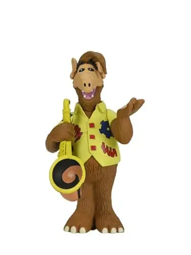 Produktbild: NECA Elf Figur Toony Classic Alf mit Saxophon 15 cm