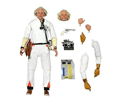 Produktbild: Neca Back to The Future Figur Ultimate Doc Brown 1985, 18 cm