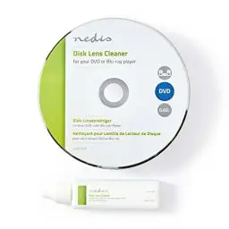 Produktbild: NEDIS CD LinsenreinigerCleaner | Reinigungsdisk | 20 ml | Blu-ray Player/CD-Player/DVD Spieler Transparent