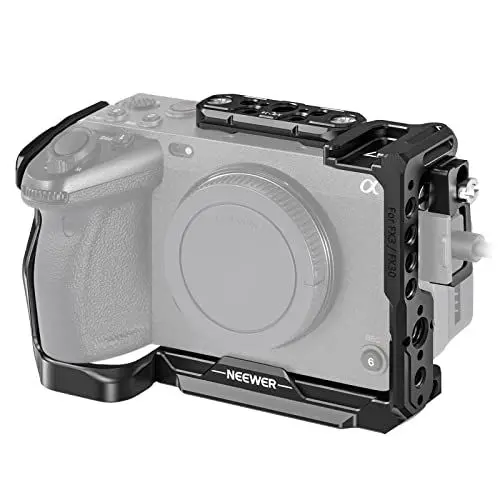 Produktbild: NEEWER FX3/FX30 Cage Kamera Käfig mit HDMI Cable Clamp,NATO Schiene,3/8