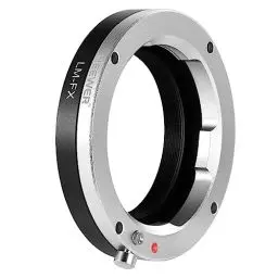Produktbild: NEEWER LM auf Fuji X Objektiv Montage Adapter, kompatibel mit Leica M Objektiv zu Fujifilm X Serie spiegellose Kamera X-T2 X-T3 X-T5 X-T20 X-Pro3 X-Pro2 usw., Mattschwarz, nur manueller Fokus, LM-FX