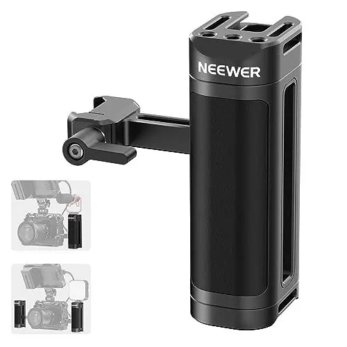 Produktbild: NEEWER NATO Seitengriff Side Handle Handgriff aus Aluminium mit universeller NATO Klemme verstellbar 1/4