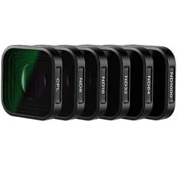Produktbild: NEEWER ND Filter Set Kompatibel mit GoPro Hero 13 12 11 10 9 Black, 6er Pack (CPL/ND8/ND16/ND32/ND64/ND1000) Hero 9 Hero 10 Hero 11 Action Kamera Zubehör Neutraldichte Polarisator Objektiv Filter Set