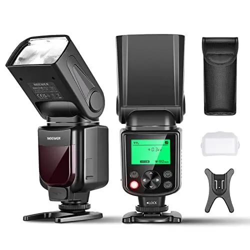 Produktbild: NEEWER NW635II-S TTL Kamerablitz Speedlite mit weichem Diffusor, kompatibel mit Sony A9 II A9 A7R V A7R IV A7 IV A7R III A7S III A7 III A7S II A7R II A7S A7 A7C A1 A6600 A6500 A6100 A6000 A99 A350