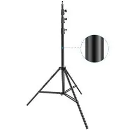 Produktbild: NEEWER Heavy Duty Light Stand Metall 13ft/4m verstellbares Fotografie Stativ mit eingebautem Federkissen und 1/4