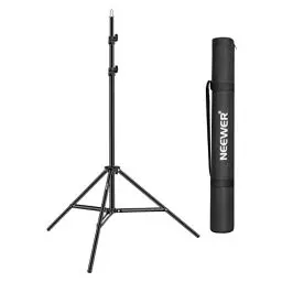 Produktbild: Neewer Pro Foto-Lichtständer, 190 cm, mit Tragetasche für Aufhellschirme, Lichtwannen, Leuchten, Schirme, Hintergründe etc.