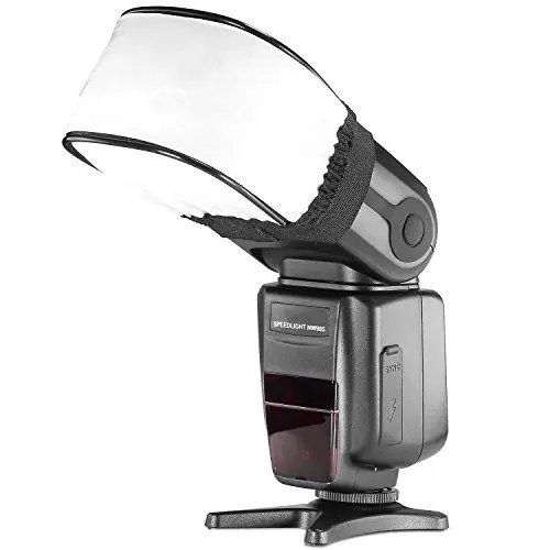 Produktbild: NEEWER Pro Universeller weiche Mini Blitz Bounce Diffusor Kappe, kompatibel mit Canon, Nikon, Godox, Yongnuo, NEEWER TT560 NW550 NW561 NW570 NW580 NW625 NW635 NW-670 750II NW645 NW655 Speedlite Blitze