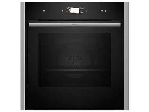Produktbild: NEFF B64VS71N0, N 90, Einbau-Backofen, Made in Germany, Integrierbarer Backofen 60 x 60cm, Slide&Hide, Full Touch TFT-Display, Favorit, Vario Steam, Soft Open & Close, Schwarz