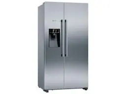 Produktbild: NEFF KA3923IE0, N 70, Amerikanischer Side by Side, Inox-Antifingerprint, 178,7 x 90,8 cm (H x B), 368l Kühlteil, 165l Gefrierteil, FreshSafe, NoFrost, Eiswürfel Bereiter (Energieklasse E)