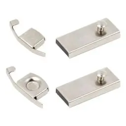 Produktbild: Neikafan 4 Stück Magnetische Nahtführung Magnetischer Nahtführer Gerade Metall Nahtführung Nähmaschine Magnetisch Nähmaschinen Zubehör für Anfänger Profis Saumhilfe Nähen DIY Werkzeuge Teile