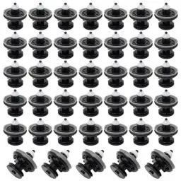 Produktbild: Neikafan Türverkleidungen Befestigungs Clips 40 Stück Universal Auto Kunststoff Befestigung Türverkleidung Clips Klammern für Golf 5 6 7, VW T5 T6 Passat Polo Skoda Caddy, A1 A4 A5 A6