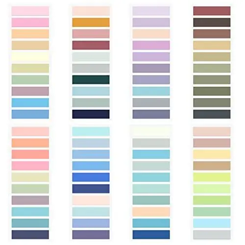 Produktbild: NELXIBI 1800 Stück Haftnotizen, 8 Stile Sticky Notes Transparent,Haftnotizen Pastell,Annotating Tabs,Sticky Notes Haftstreifen Klebezettel,Index Haftnotizen Tabs für Schule, Büro, Zuhause, Memo