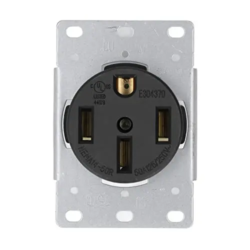 Produktbild: NEMA 14-50R 4-Loch-Industriesteckdose US-Standard-Industriesteckdose 50 A 125 V/250 V