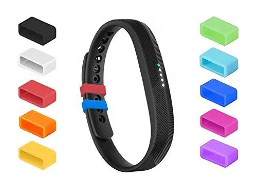 Produktbild: NEO+ Silikon Schrauben für Fitbit Flex 2, Fix der Verschluss Beim herunterfallen Problem- Ein Muss für Fitbit Flex 2 , Set of 10 Hollow