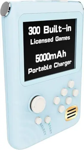 Produktbild: NEOCADE Handheld-Spielkonsole Mit 300 Spiele, Spiele-Tragbares Ladegerät mit 3.2