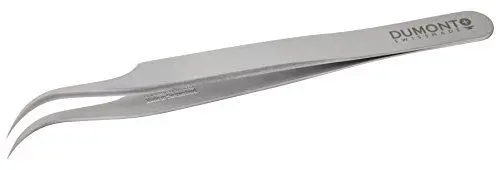 Produktbild: neoLab 2-1047 DUMONT-Pinzette aus Dumoxel, Nr. 7, gebogen, Spitzenstärke 0,03 mm