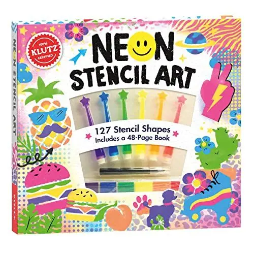 Produktbild: Neon Stencil Art: 6 (Klutz)