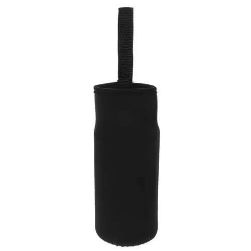 Produktbild: BESTonZON Neopren Flaschen Schutzhülle 550 ML Flaschen Thermo-Hülle Taschen 6,8x19 cm (Schwarz)
