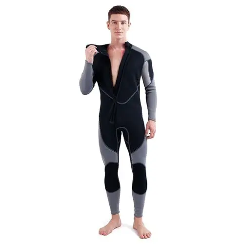 Produktbild: Neoprenanzug Herren Surfing Tauchen Schnorcheln, Premium Neopren Anzug für Wassersport, Kajakfahren und Paddeln, XL