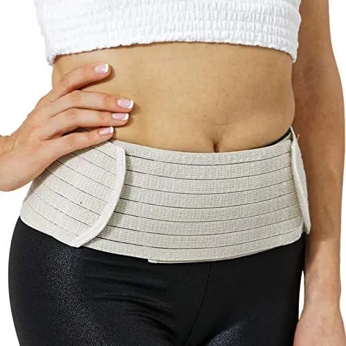 Produktbild: NEOtech Care 3-in-1 Bauchgurt für Schwangerschaft und nach der Geburt - zur Stützung von Bauch und Becken (Beige, L)