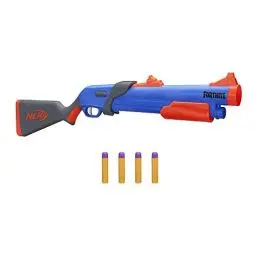Produktbild: NERF Fortnite Pump SG Blaster, Pump-Action Blaster, Hinterlader, 4 Mega Darts, für Kids, Jugendliche und Erwachsene