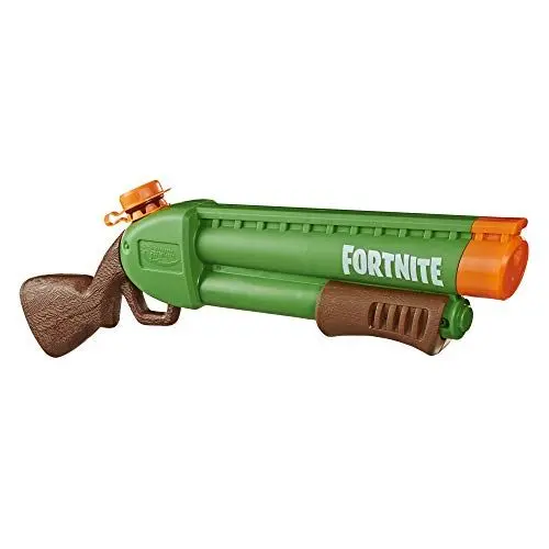 Produktbild: Nerf Super E7647 Soaker Fortnite Pump-SG Wasserblaster – Pump-Action Wasser-Attacke – Für Kinder, Jugendliche und Erwachsene