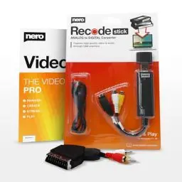 Produktbild: Nero SaveMyVHS | Videobearbeitung | Digitalisieren von Videokassetten | Windows 11/10 / 8/7