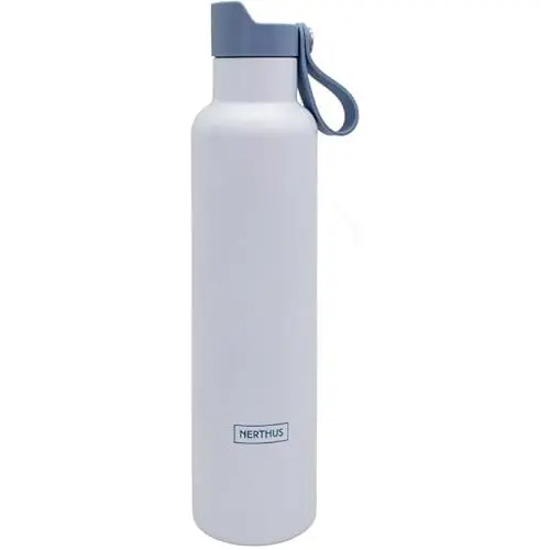 Produktbild: NERTHUS FIH 1341 CLICK & DRINK! Sportflasche mit Doppelwand 750 ml mit Klickverschluss, Hydration und Stil in einem Premium-Design Marineblau