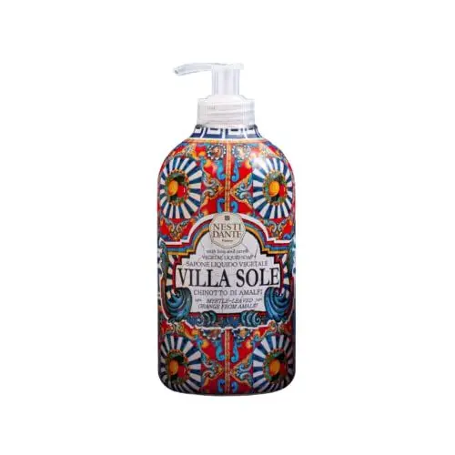 Produktbild: Nesti Dante Villa Sole Chinotto (Liquid Soap/Flüssigseife 500 ml, Unisex, für alle Hauttypen geeignet) 661222
