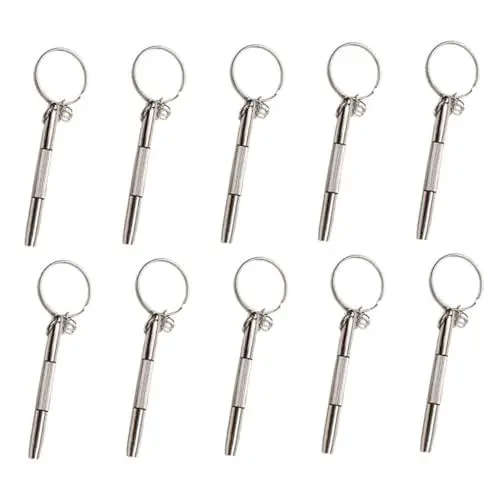 Produktbild: NESTINGHO 10St Reparaturwerkzeuge Schraubendreher Werkzeugsatz reparieren Brillenset Präzisionswerkzeuge brillenreparaturset brillen reparatur set Reparaturset für Sonnenbrillen