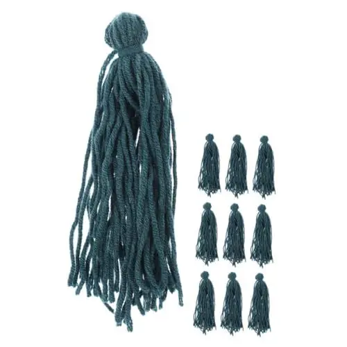 Produktbild: NESTINGHO 10 Stück Aquarium Laichmopp Aquarium Verzierung Versteck Mopp Fischzucht Mopp Fischreproduktions Mopp Fisch Laichschiefer Wollgarn Fischzucht Mopp Fisch Laichzucht Mopp