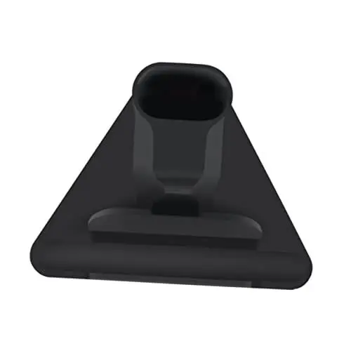 Produktbild: NESTINGHO 1Stk Telefon-Aufbewahrungsregal Brillenregal Schreibtisch-Organizer-Regal Stifthalter für den Schreibtisch Handyständer handyhalter Lagerregal Aufbewahrungsregal aus Silikon Black