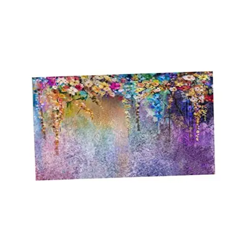 Produktbild: NESTINGHO 1Stk Wandteppich tapeziertisch tapisserie handtücher strand beach towel strandwickeltuch Wohnzimmer dekorative Stoffdekoration Wanddekoration hängendes Tuch Blumenteppich
