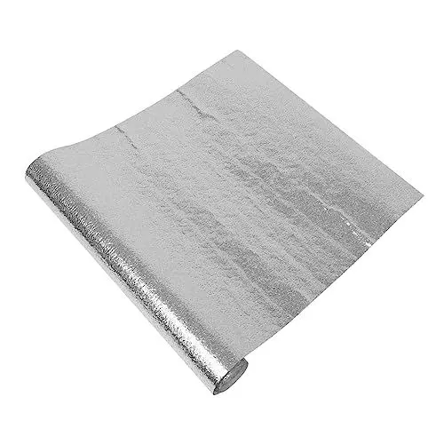 Produktbild: NESTINGHO 1 Rolle Wasserfester Kochbank Aufkleber Für Zuhause Tischaufkleber Silberner Wandaufkleber Aufkleber Für Waschbecken Pvc