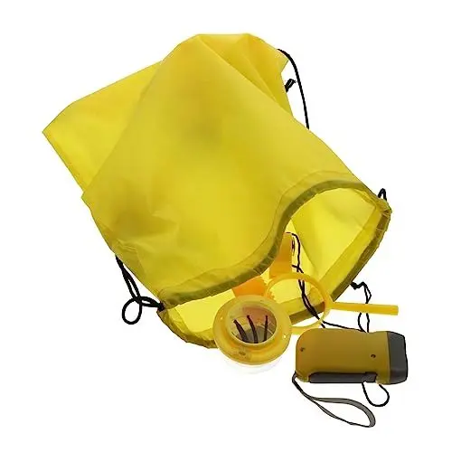 Produktbild: NESTINGHO 1 Satz Insekten Beobachtung Fernglas Für Kinder Kit Zum Fangen Von Schmetterlingen Bug-kit Outdoor-Spielzeug Für Kinder Kinderbetrachter Kinder-kit Insektenbetrachter Yellow Stoff