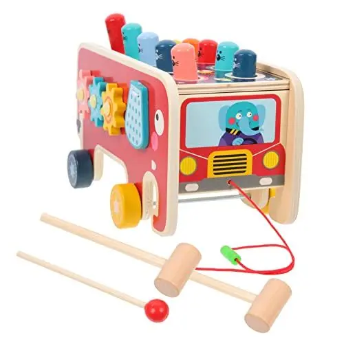 Produktbild: NESTINGHO 1 Satz Klopfe Auf Das Klavier Und Den Hamster Charme Der Nähmaschine Spielzeug Für 2 Jährige Jungen Herren Armband Hängemattengestell Spielzeug Ab 1 Jahr Kind Xylophon Holz